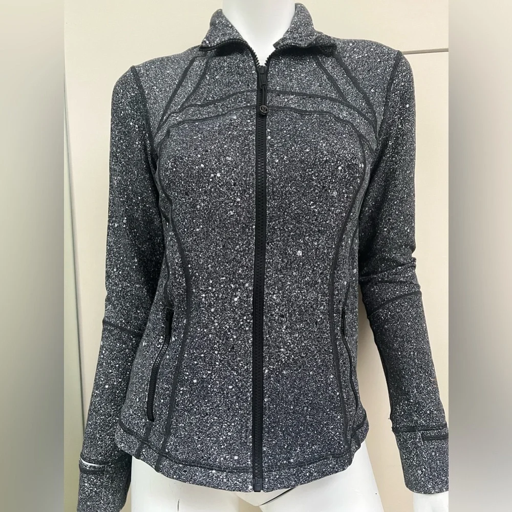 🔴Authentic LULU-LEMON  Women's Speckled Zip-Up Jacket 🔴 - Picture 2 of 6